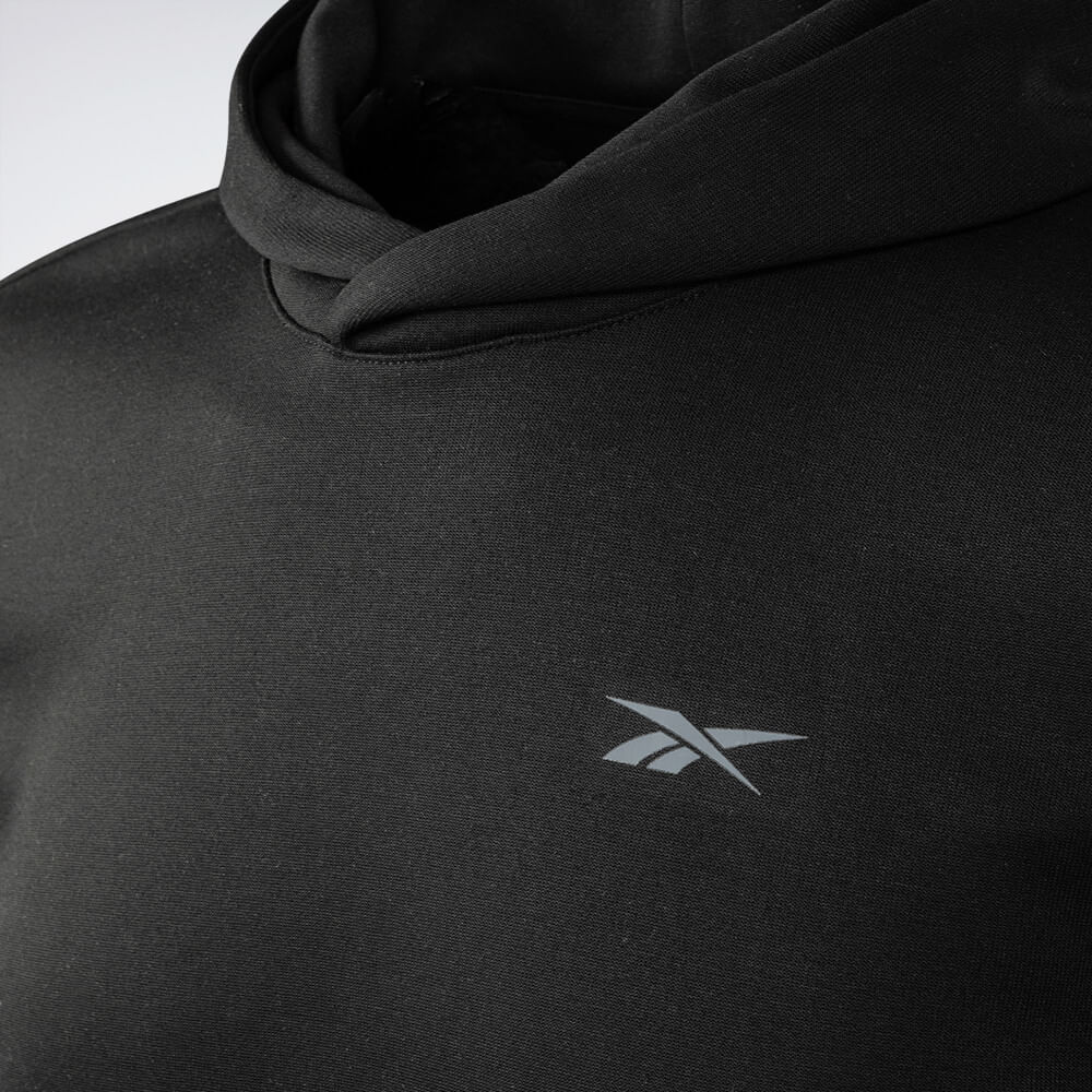 Blusa Reebok Strength Hoodie Masculina – preto – foto 3