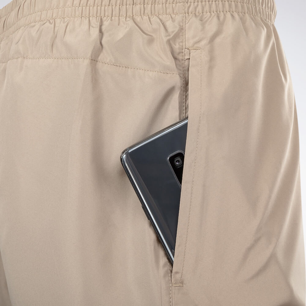 Short Reebok Agile 2N1 7 Masculino – bege – foto 5