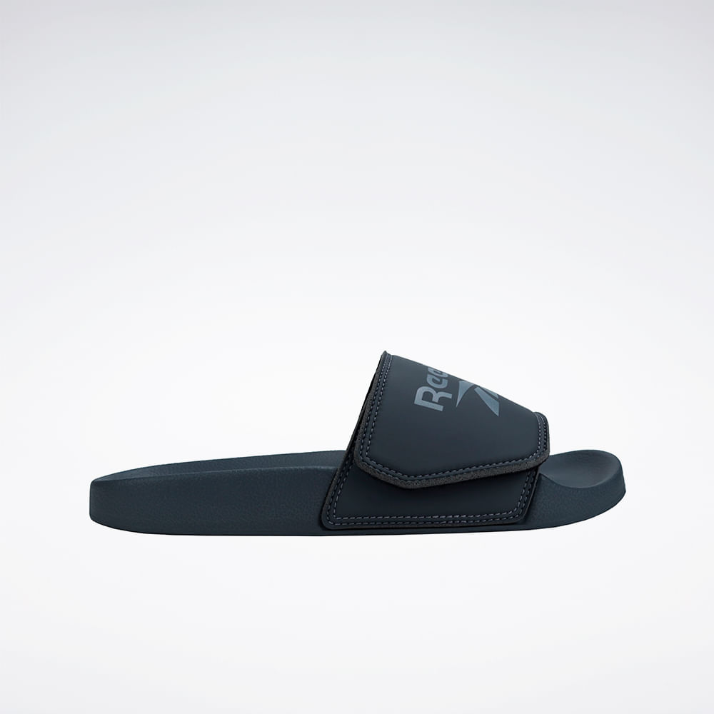 Chinelo Reebok Slide Velcro Unissex – cinza – foto 1