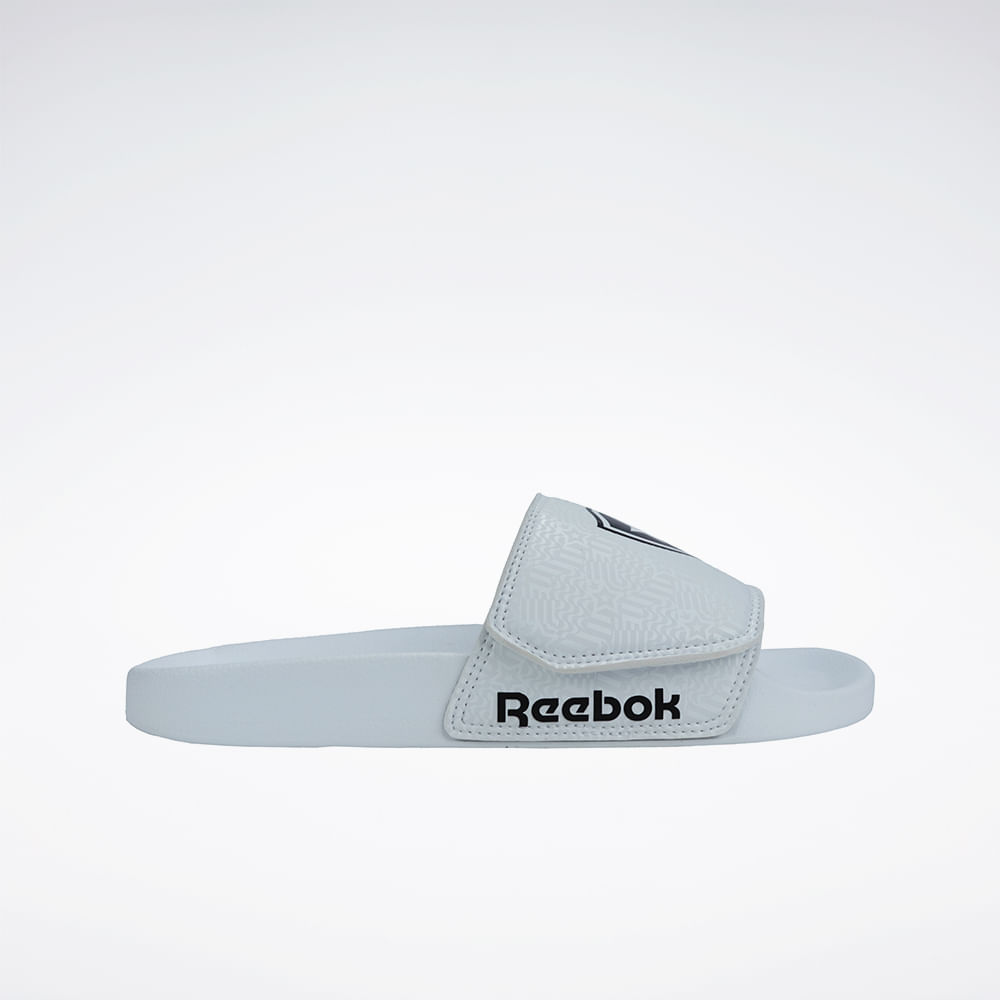 Chinelo Reebok Botafogo Slide Velcro Unissex – branco – foto 1