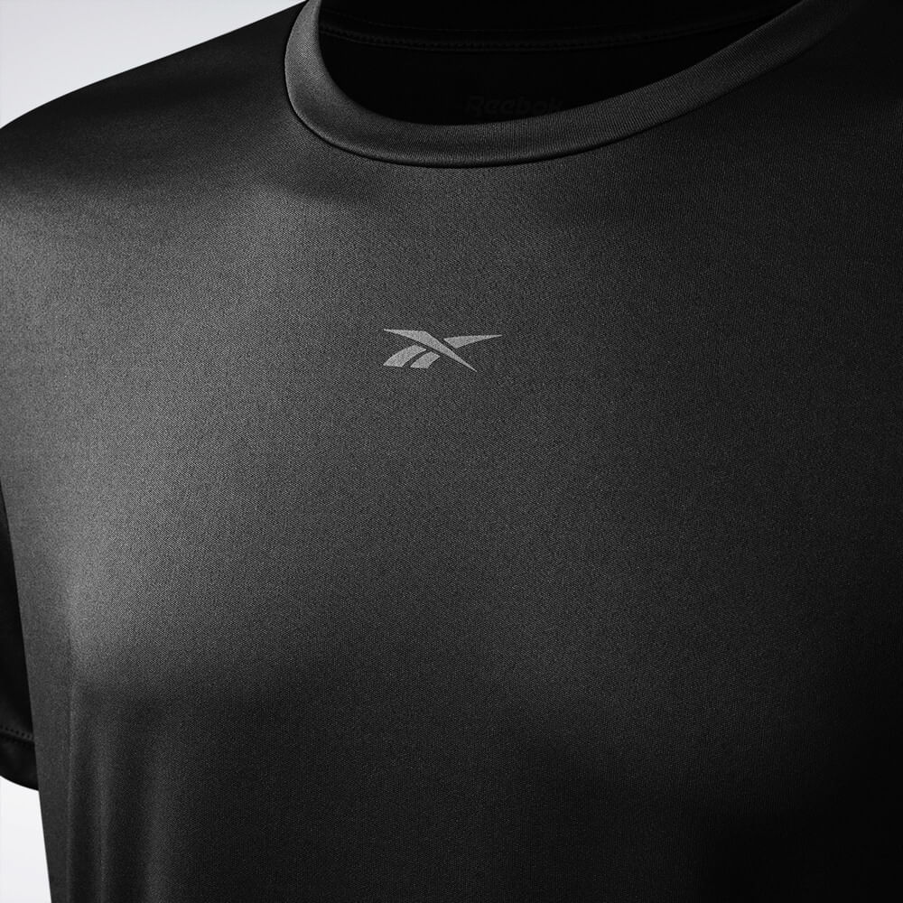 Camiseta Reebok Functional Masculina – preto – foto 3