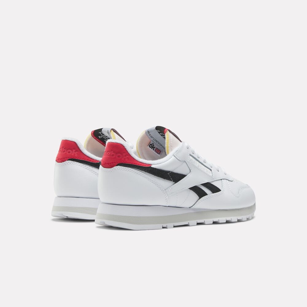 Tênis Reebok Classic Leather Masculino – branco – foto 3