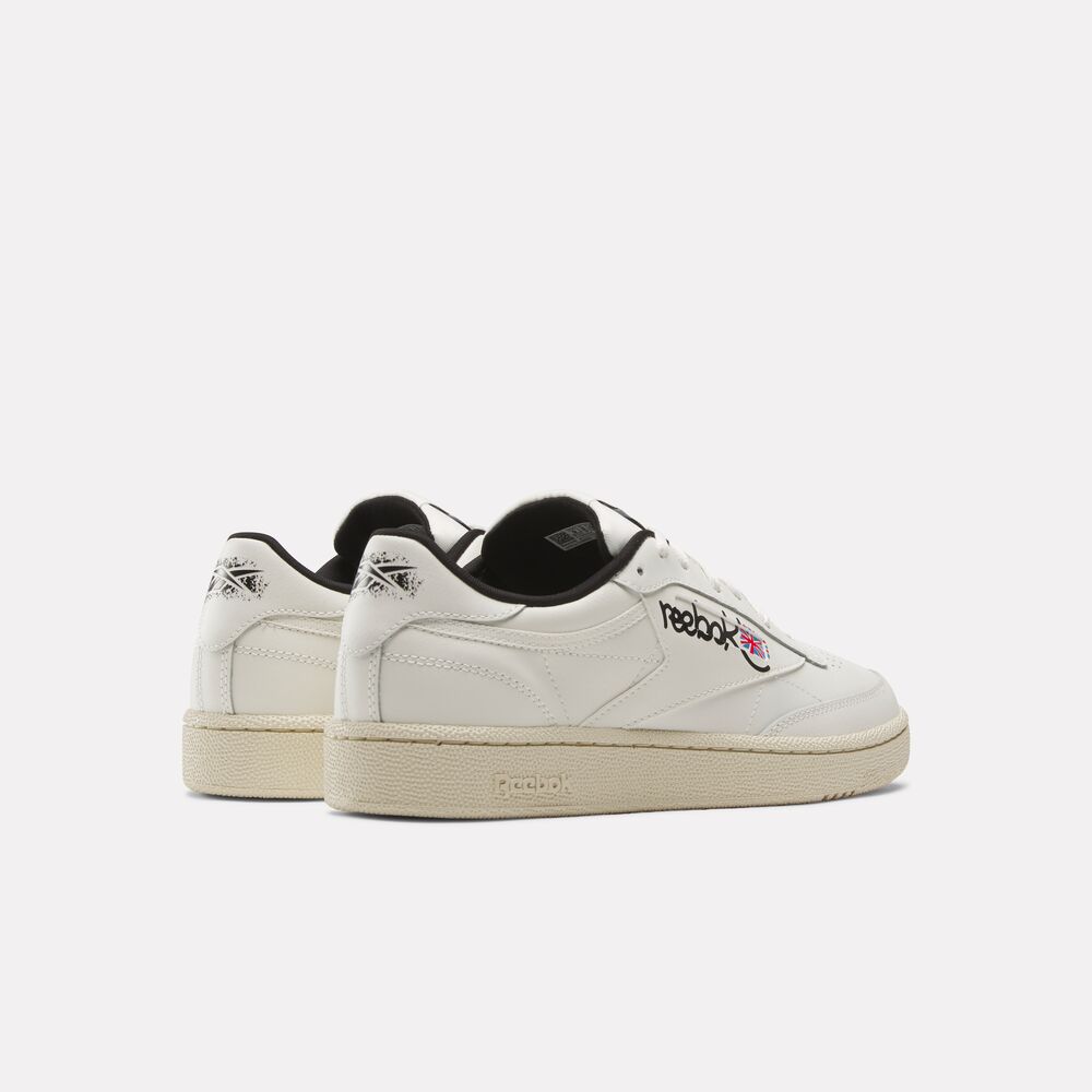 Tênis Reebok Club C 85 Masculino – branco – foto 3