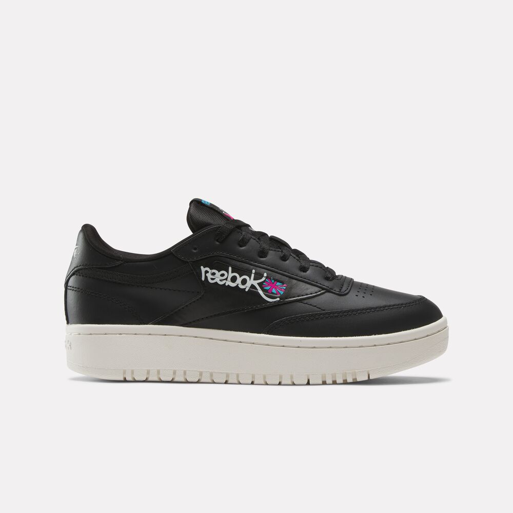 Tênis Reebok Club C Double Revenge Feminino – preto – foto 1