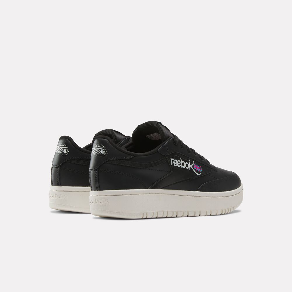 Tênis Reebok Club C Double Revenge Feminino – preto – foto 3