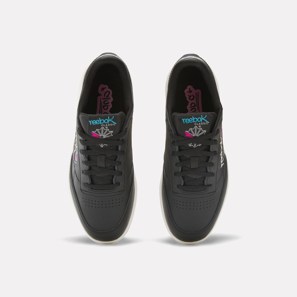 Tênis Reebok Club C Double Revenge Feminino – preto – foto 5