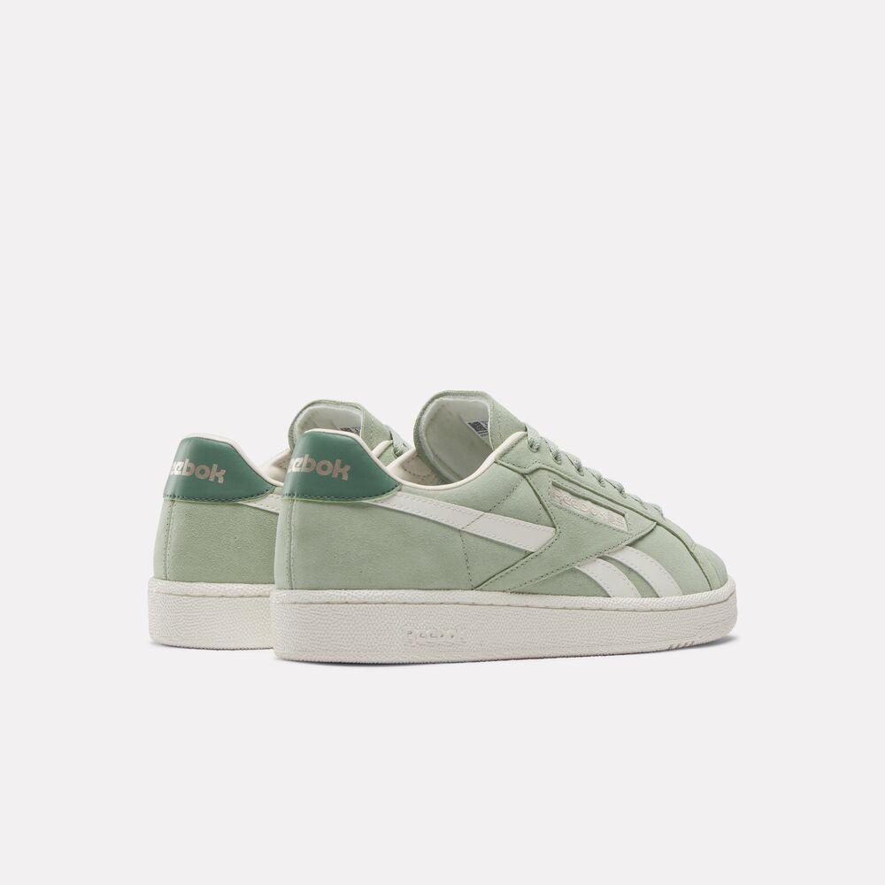 Tênis Reebok Club C Grounds Uk Feminino – verde – foto 3