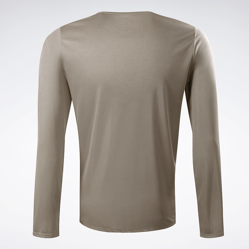 Camiseta Reebok Functional Print Masculino – bege – foto 2