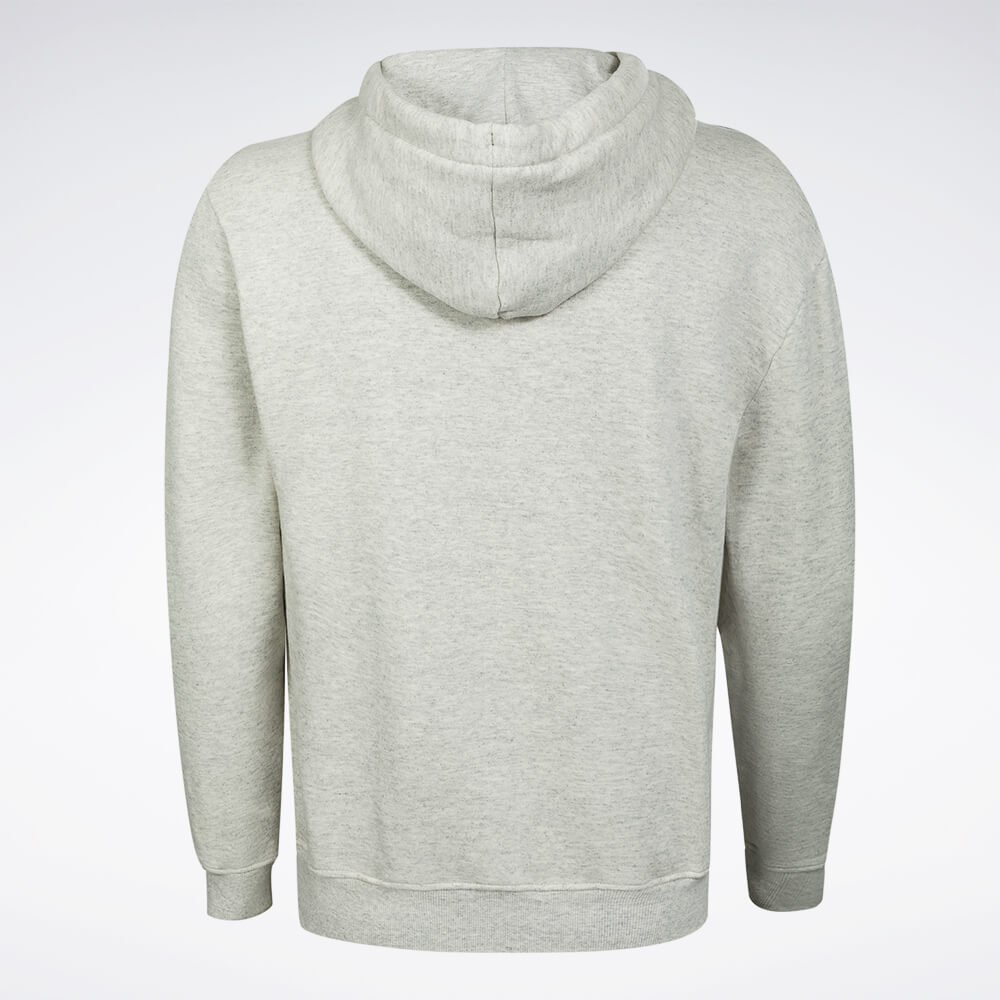 Blusa Reebok Vector Hooded Masculino – cinza – foto 2
