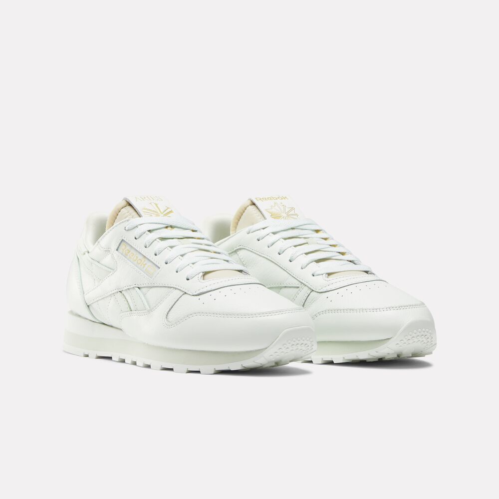 Tênis Reebok Classic Leather X Aries "Mystic's Shoe" Unissex – cinza – foto 2