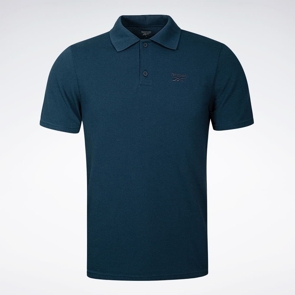 Polo Reebok Vector Masculino – azul – foto 1