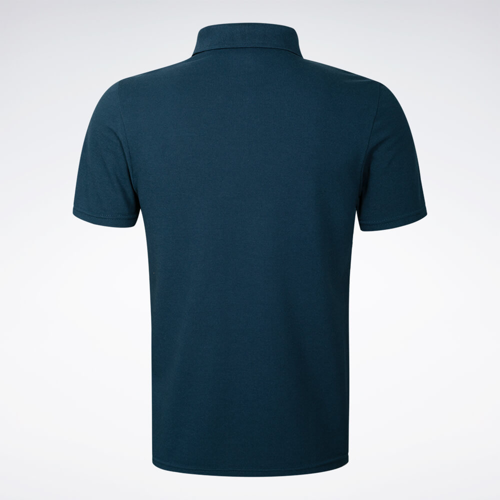 Polo Reebok Vector Masculino – azul – foto 2