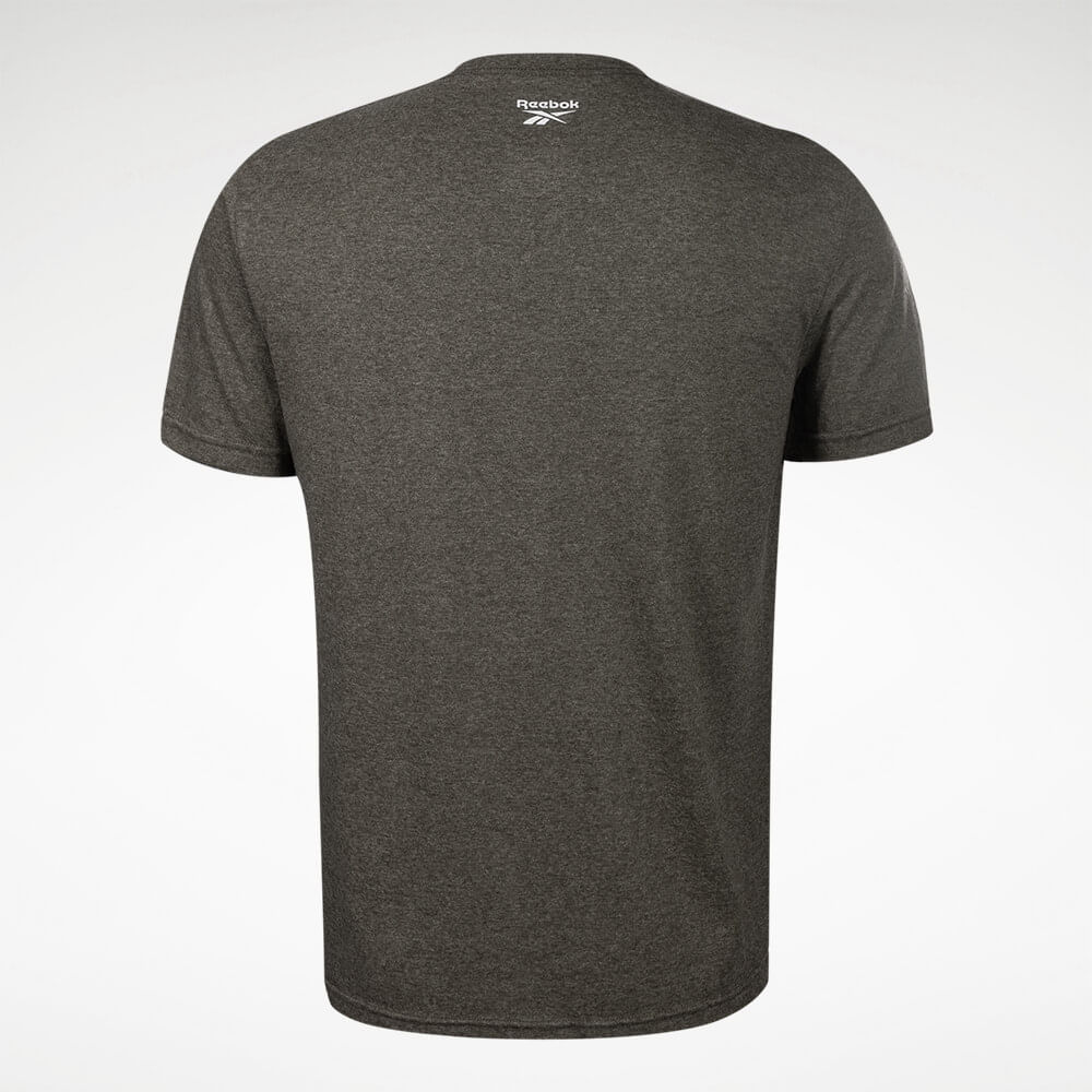 Camiseta Reebok Classics Vector Masculina – marrom – foto 2