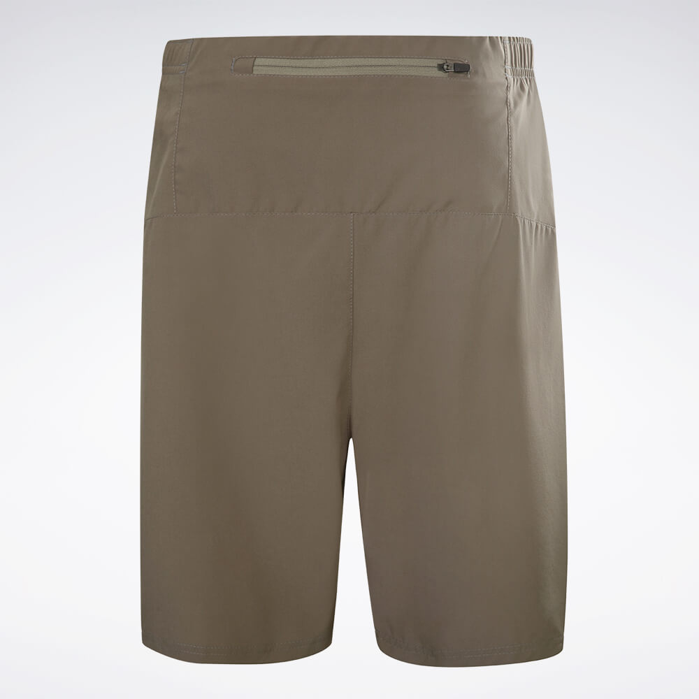 Short Reebok Impact 7 Masculino – bege – foto 2