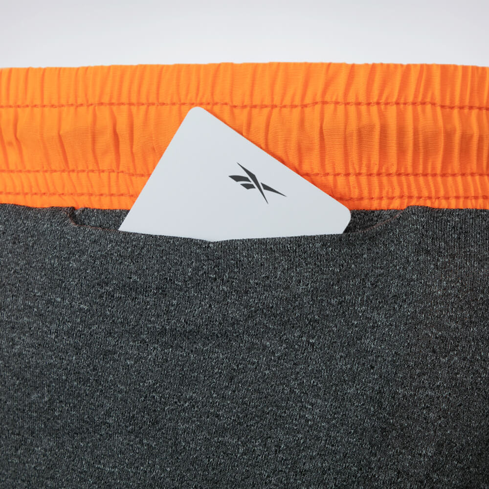 Shorts Reebok Dynamic 7 Masculino – laranja – foto 3