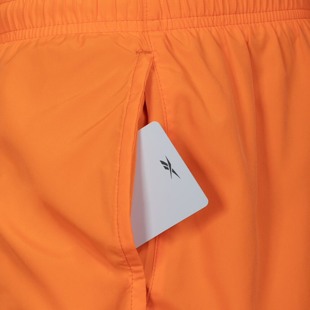 Shorts Reebok Dynamic 7 Masculino – laranja – foto 5