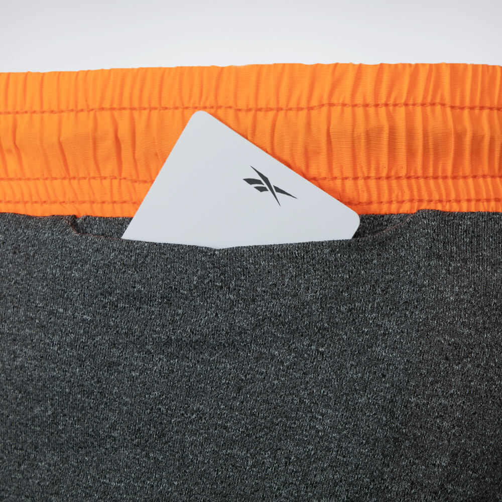 Shorts Reebok Dynamic 5 Masculino – laranja – foto 3