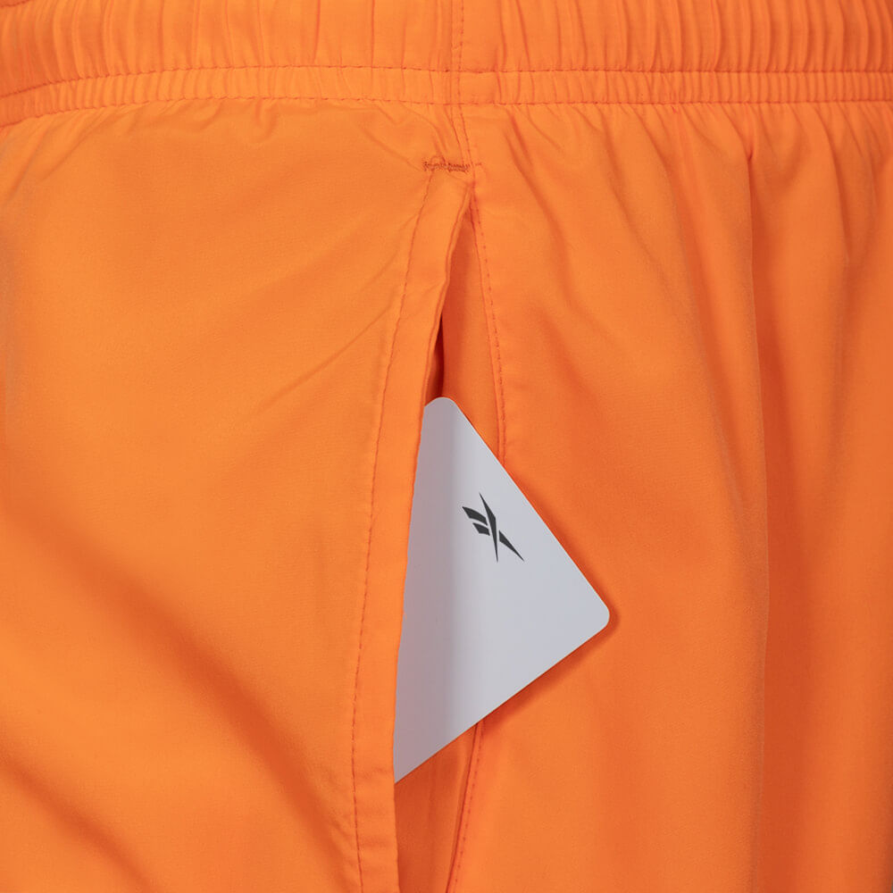 Shorts Reebok Dynamic 5 Masculino – laranja – foto 5