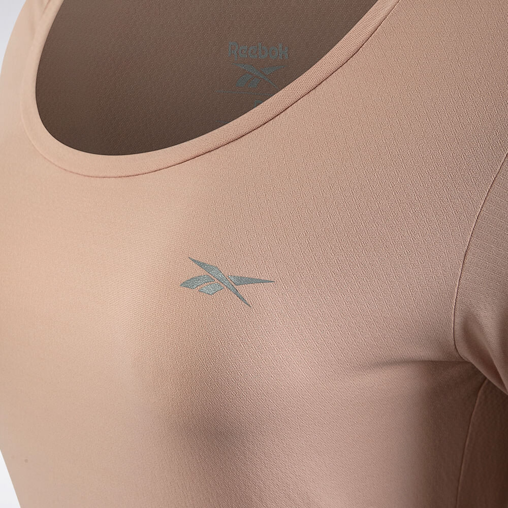 Camiseta Reebok Dynamic Feminino – rosa – foto 3