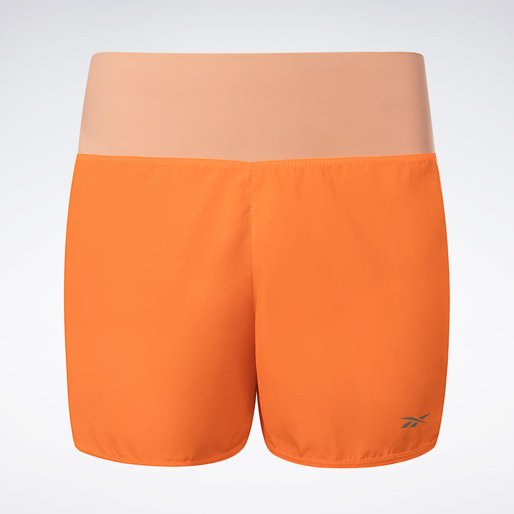 Short Reebok Dynamic 4 Feminino – laranja – foto 1