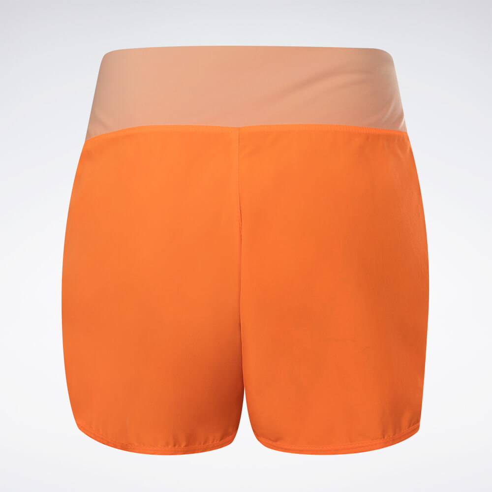 Short Reebok Dynamic 4 Feminino – laranja – foto 2