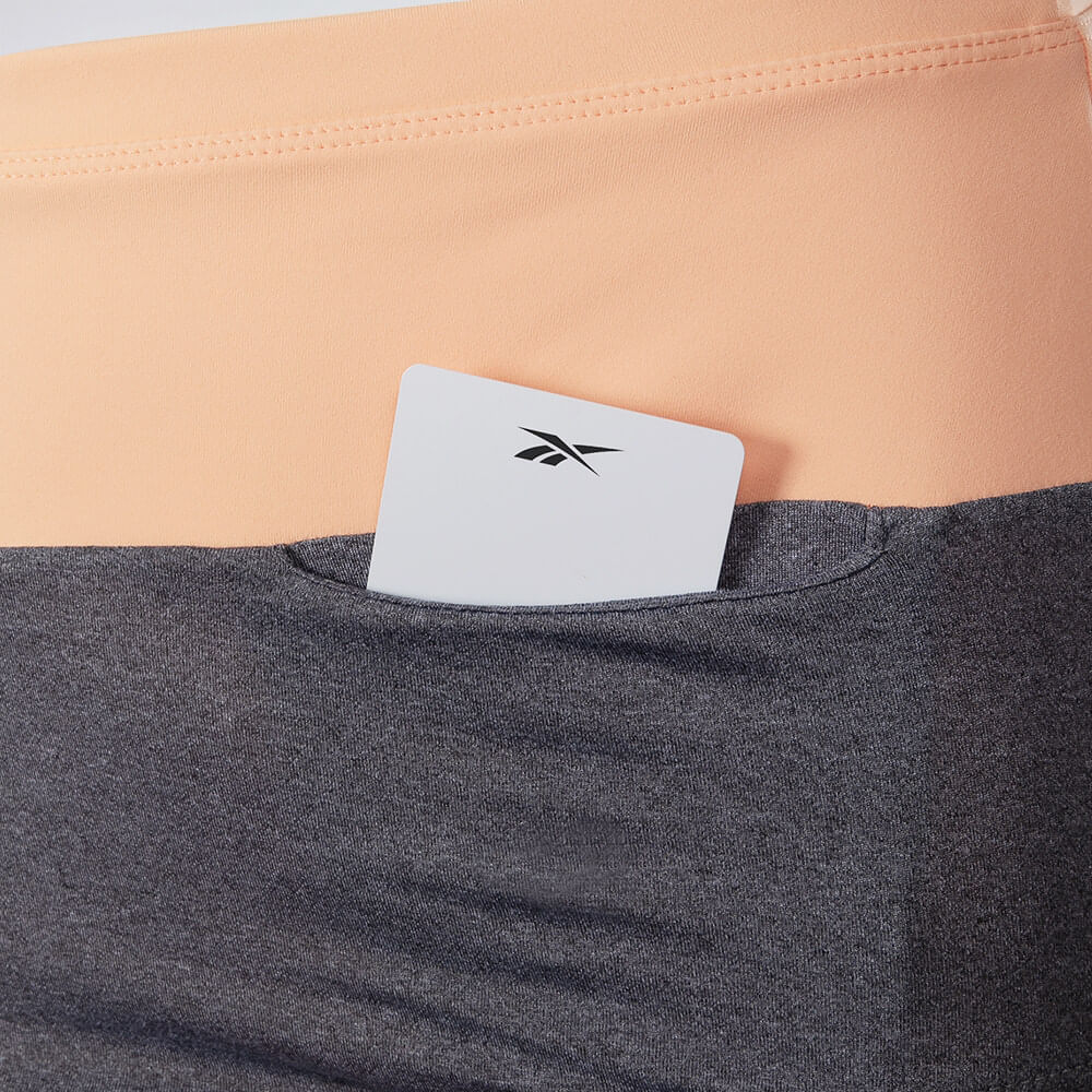 Short Reebok Dynamic 4 Feminino – laranja – foto 3
