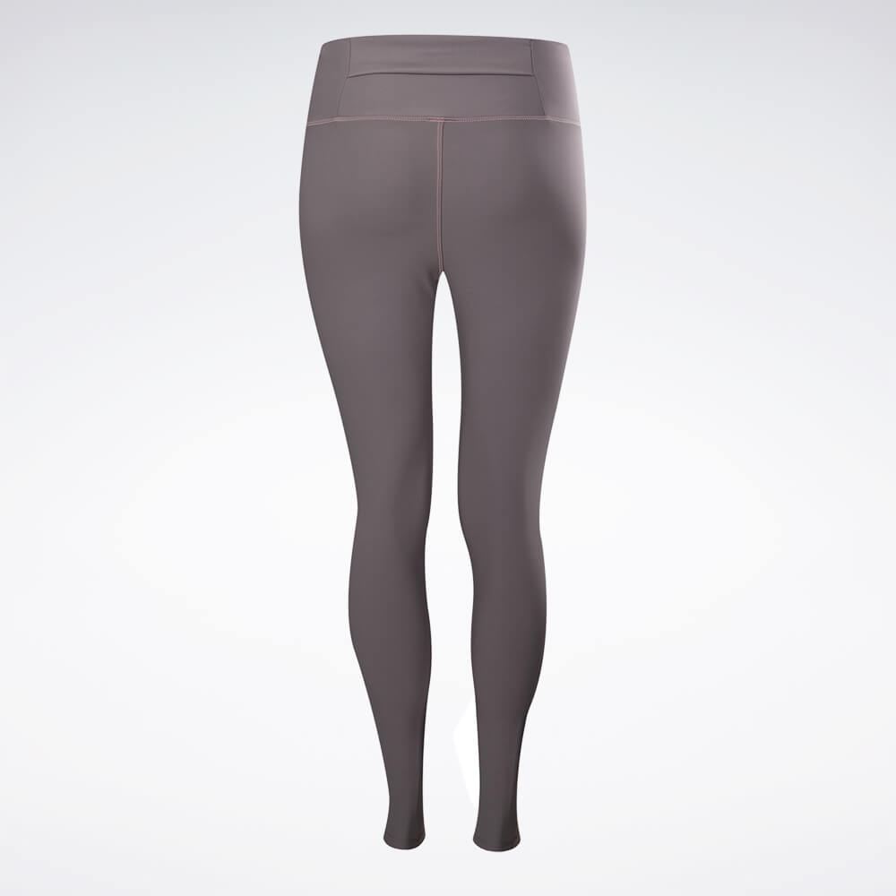 Calça Leeging Reebok Agile Tight Feminino – Lilás – foto 2