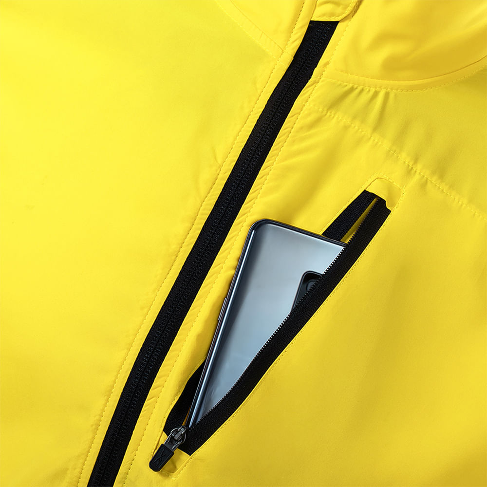 Jaqueta Reebok Dynamic Masculino – amarelo – foto 5