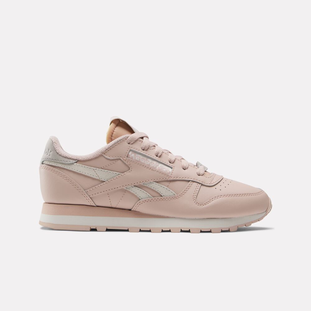 Tênis Reebok Classic Leather Feminino – rosa – foto 1