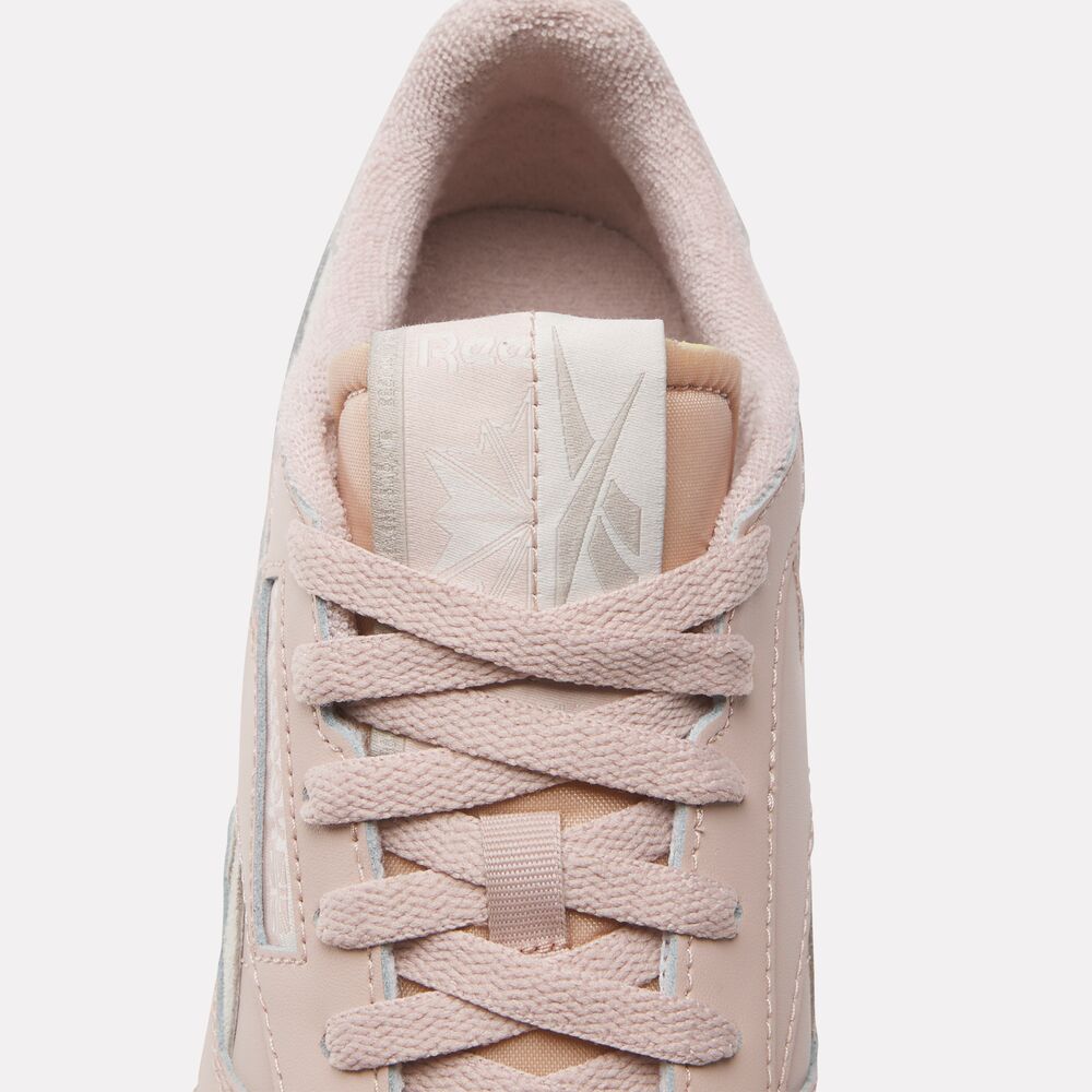 Tênis Reebok Classic Leather Feminino – rosa – foto 4