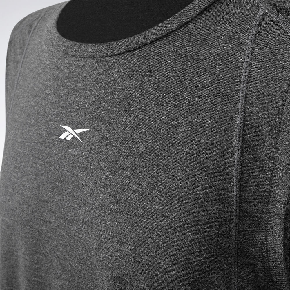 Regata Reebok Cross Training Masculina – preto – foto 3
