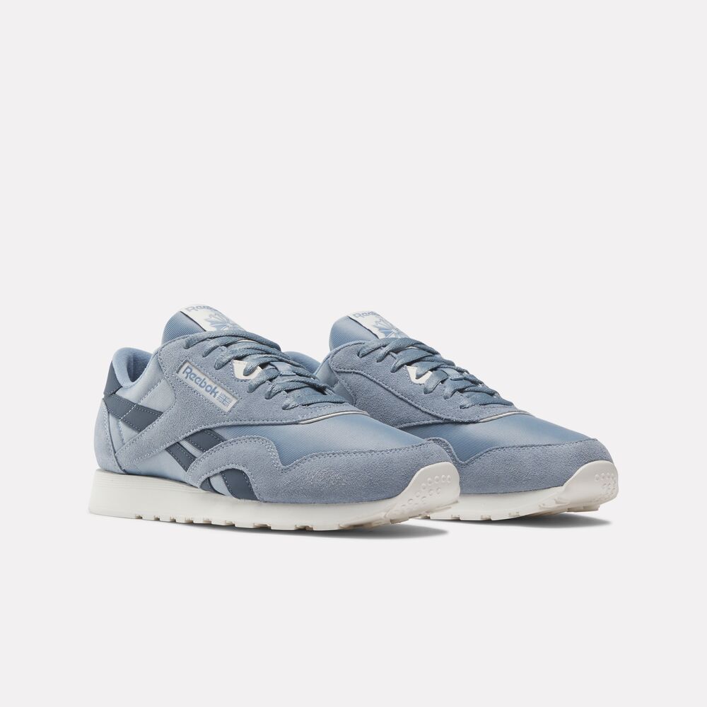 Tênis Reebok CL Nylon Masculino – azul – foto 2