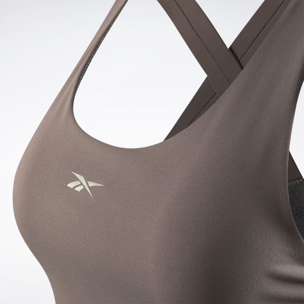 Top Reebok Agile Feminino – Lilás – foto 3