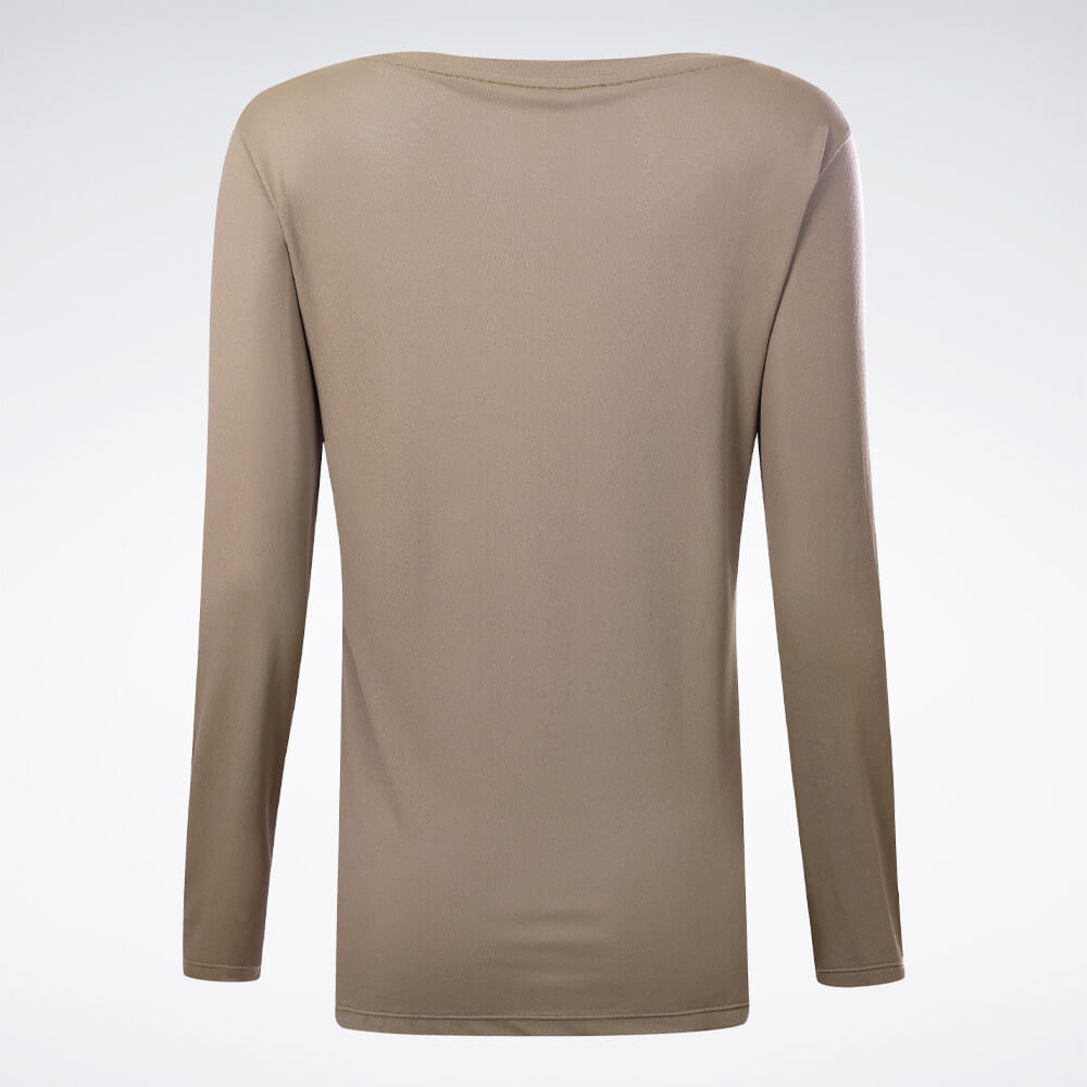Camiseta Reebok Utility Feminina – bege – foto 2