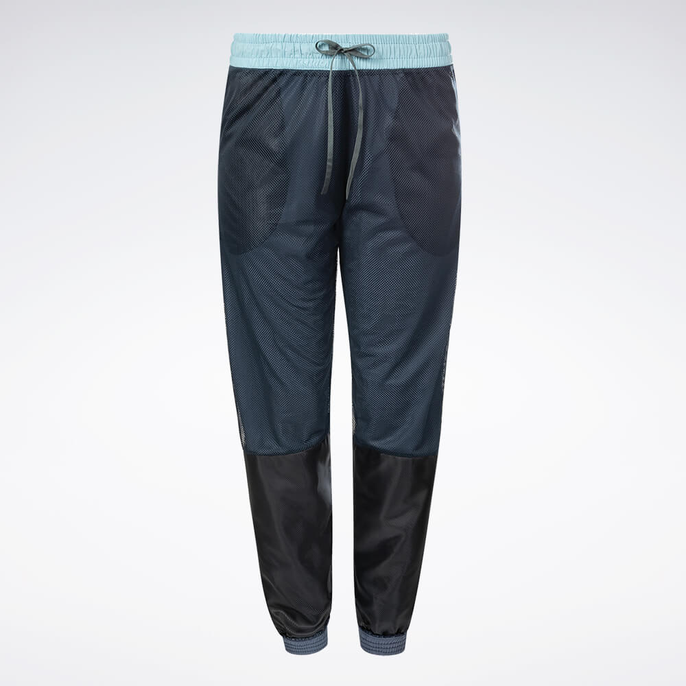 Calça Reebok Lab Feminina – azul – foto 3