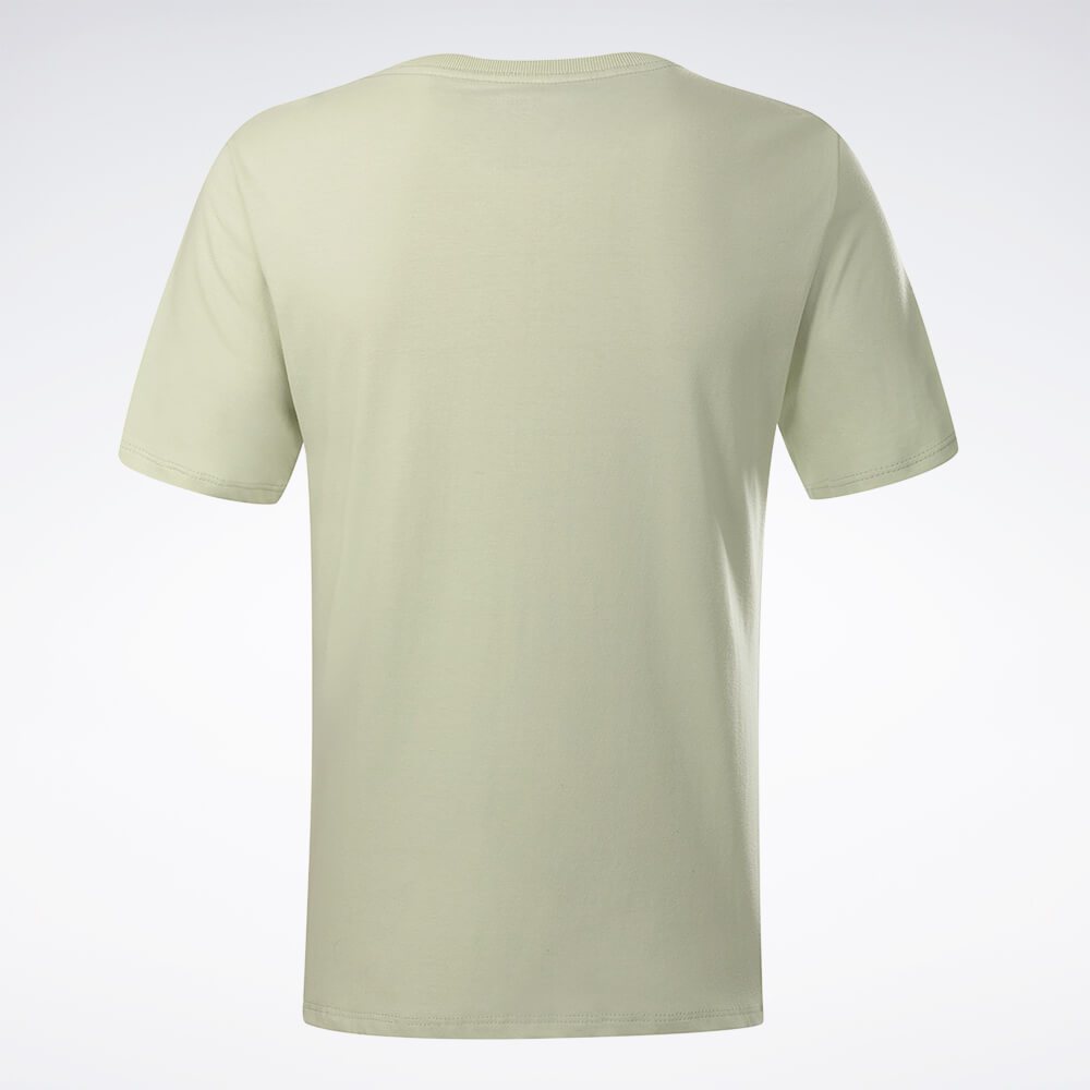 Camiseta Reebok Big Logo Feminina – Verde Claro – foto 2