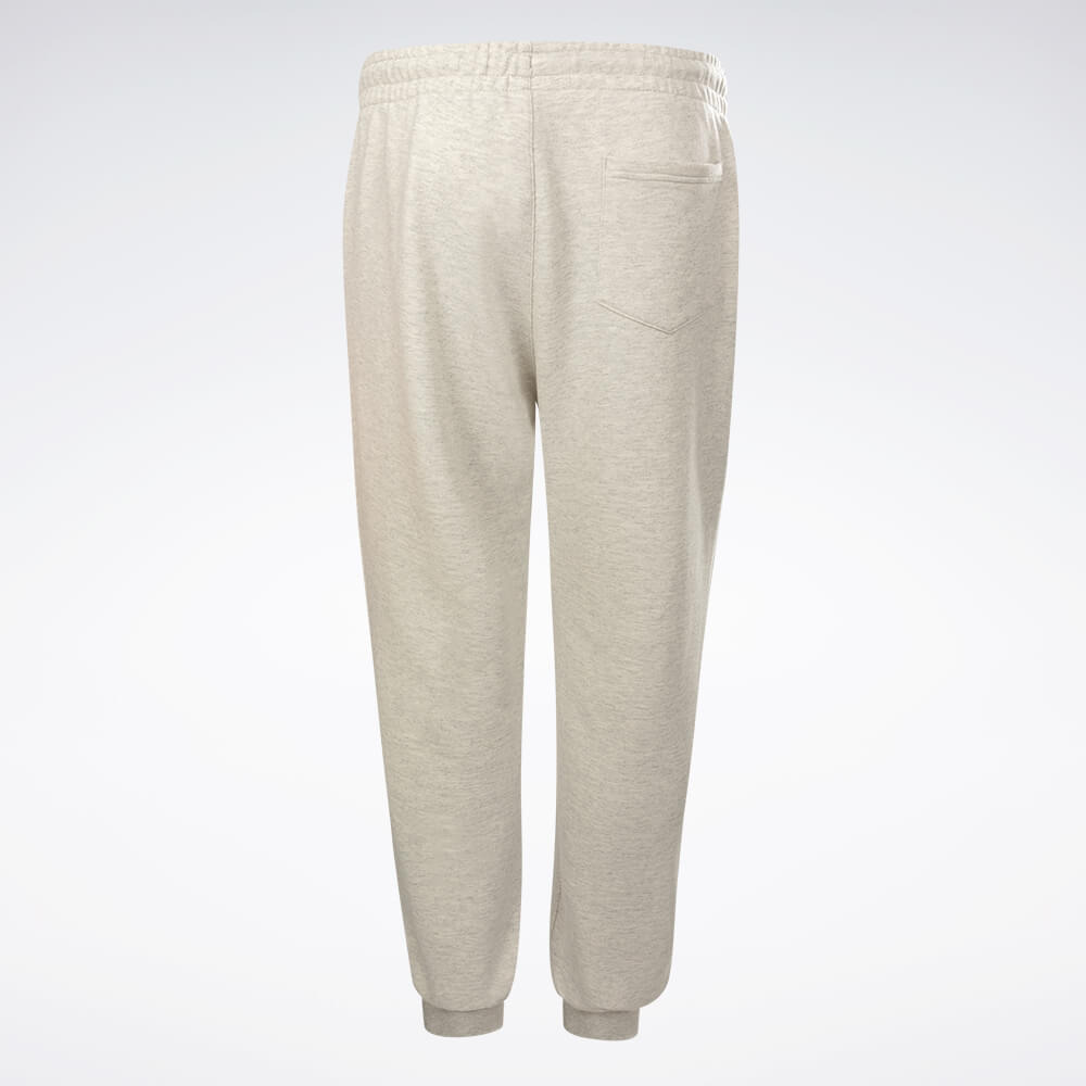 Calça Reebok Logo Masculina – Cinza claro – foto 2