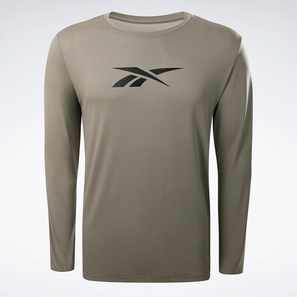 Camiseta Reebok Manga Longa Utility Masculina | Reebok