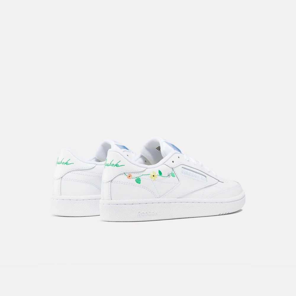 Tênis Reebok Club C 85 Feminino – branco – foto 3
