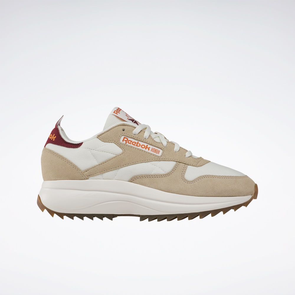 Tênis Reebok Classic Leather SP Extra Feminino – bege – foto 1