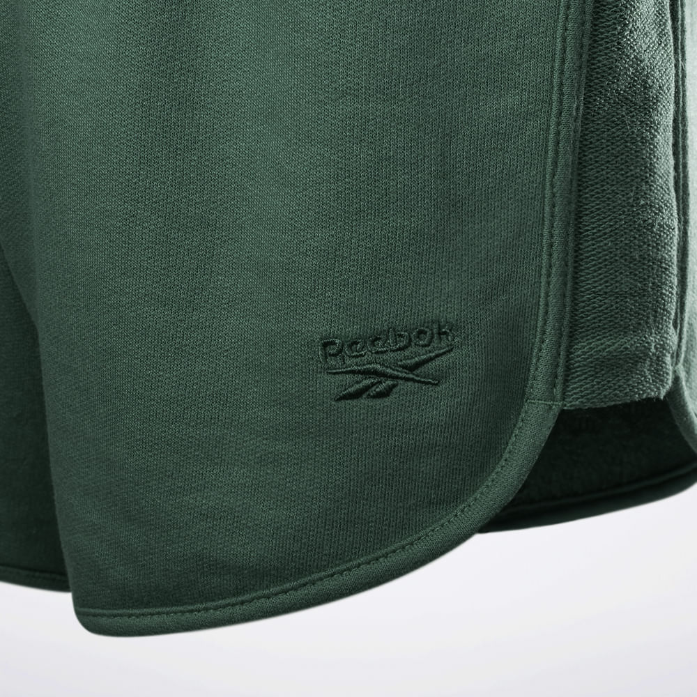 Short Reebok Logo Feminino – verde – foto 3