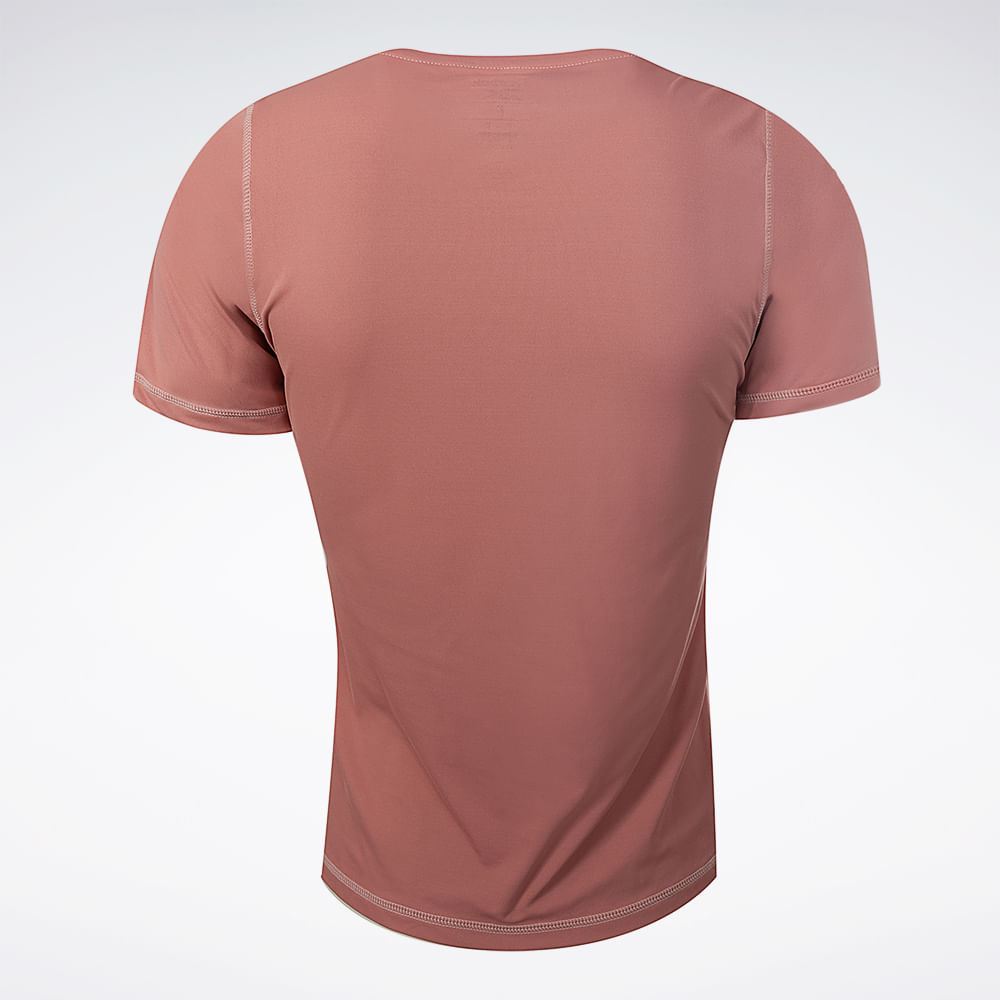 Camiseta Reebok Agile Feminina – Marsala – foto 2