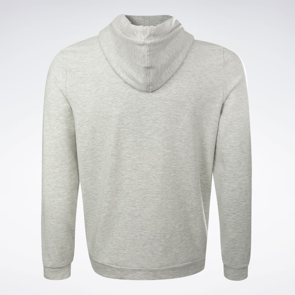 Jaqueta Reebok Young Masculina – Cinza mescla – foto 2