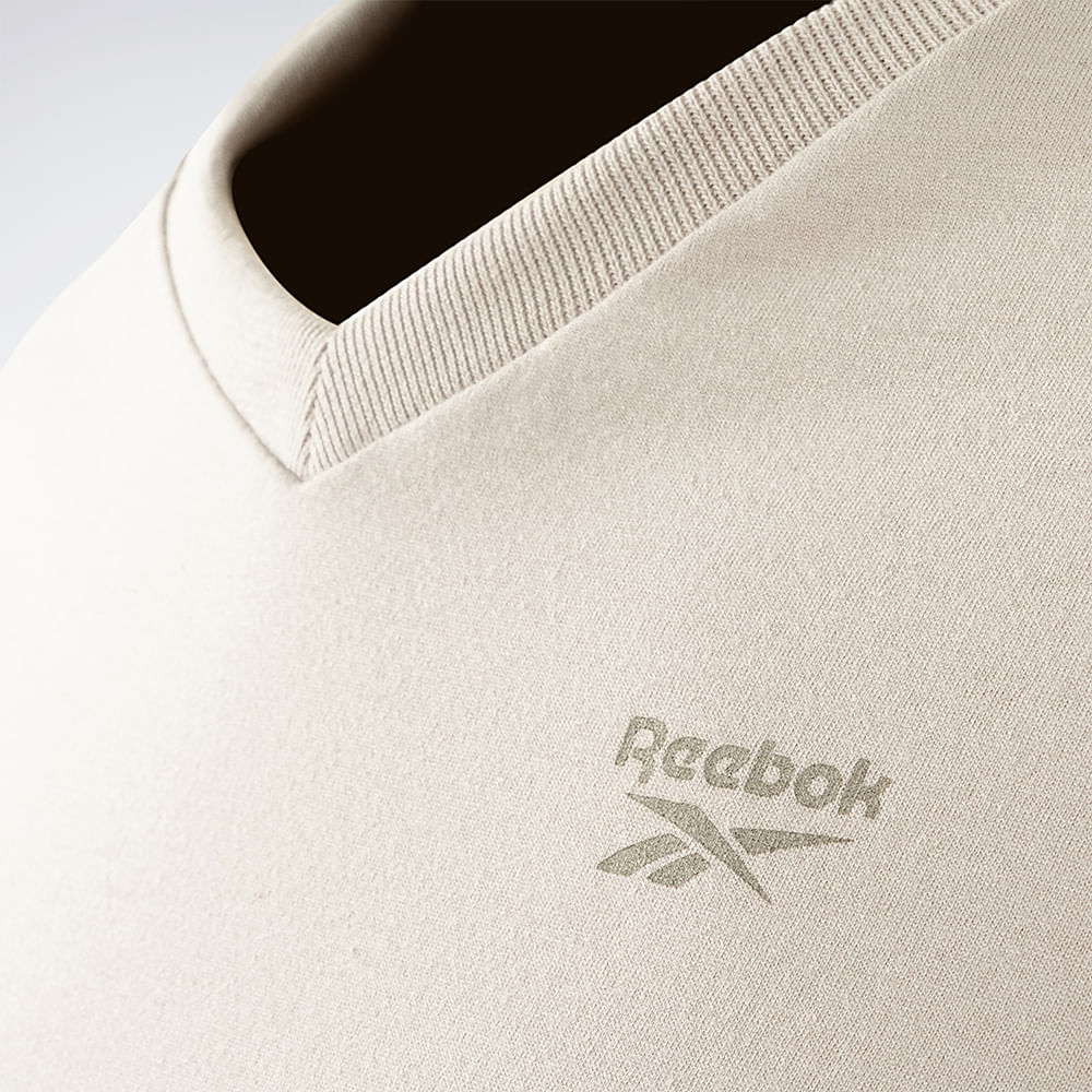 Camiseta Reebok Logo V Feminina – cinza – foto 2