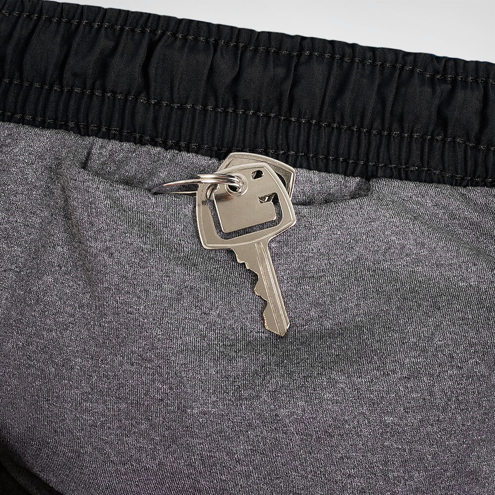 Short Reebok Workout 5 Masculino – preto – foto 3