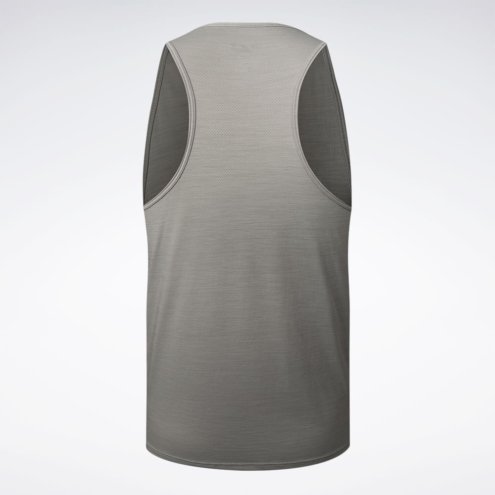 Regata Reebok Race Print Masculina – Cinza claro – foto 2