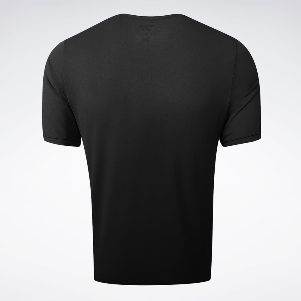 Camiseta Reebok Manga Curta Utility Masculina – preto – foto 2