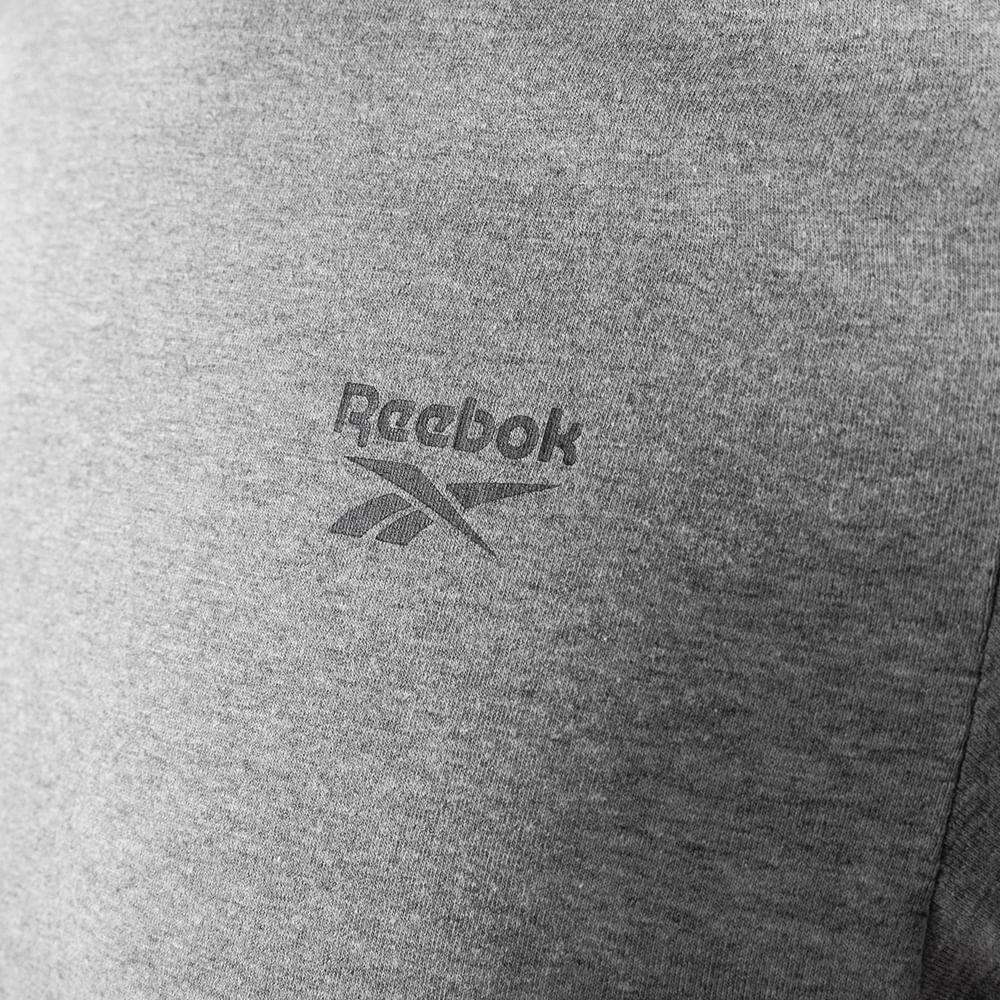 Camiseta Reebok Essential V Manga curta Masculina – Cinza mescla – foto 3