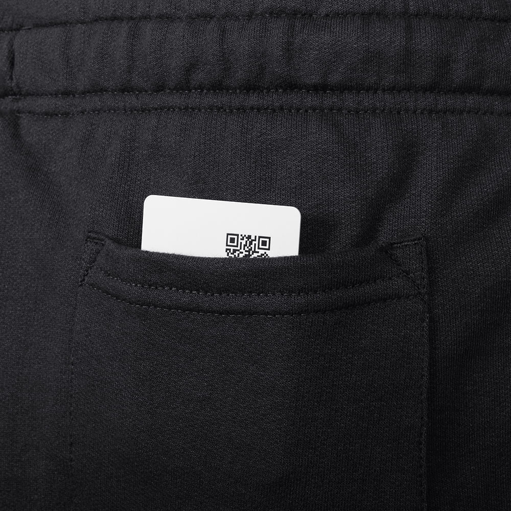 Bermuda Reebok Logo Masculina – preto – foto 2
