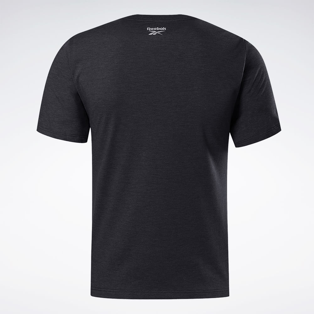 Camiseta Reebok Big Vector Feminina – preto – foto 2